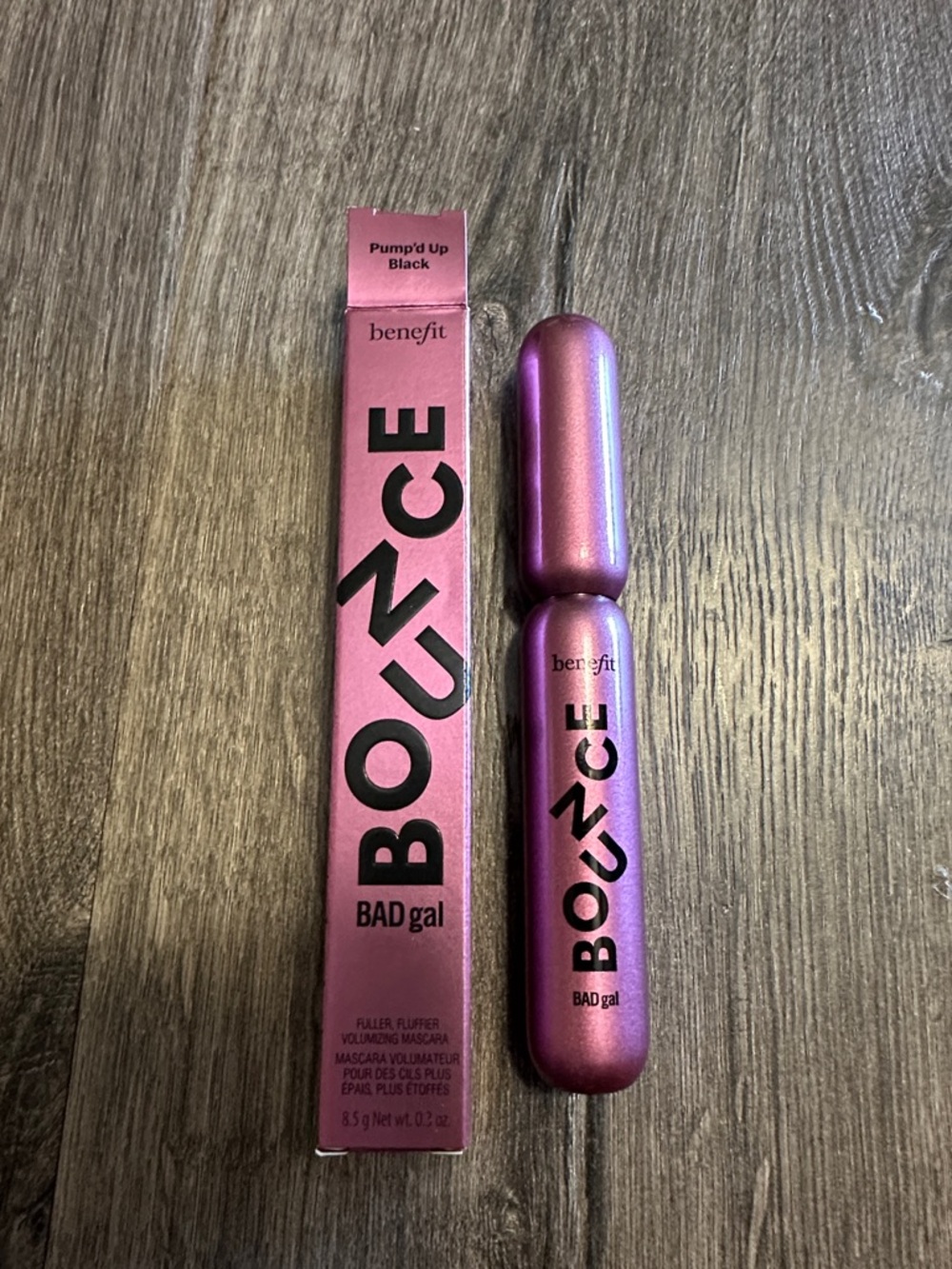 Benefit BOUNCE BADgal Mascara in Metallic Pink Packaging